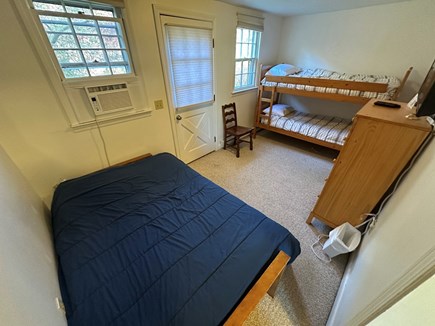 Oak Bluffs Martha's Vineyard vacation rental - Bedroom with futon and bunk beds and connecting bathroom