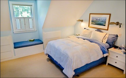 Edgartown Martha's Vineyard vacation rental - Master bedroom with queen bed.