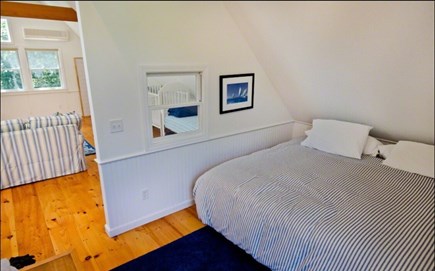 Edgartown Martha's Vineyard vacation rental - King bed in apartment over garage.