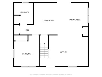 West Tisbury Martha's Vineyard vacation rental - Floor Plan, First Floor