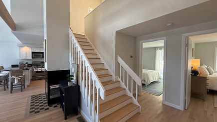 Katama-Edgartown Martha's Vineyard vacation rental - Staircase from First to Second Floor