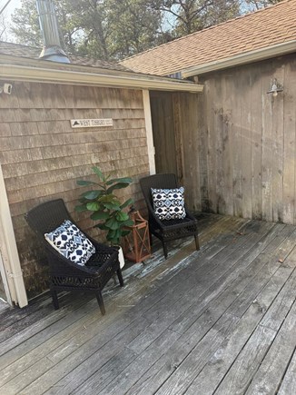 West Tisbury Martha's Vineyard vacation rental - Back Deck