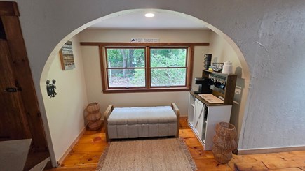 West Tisbury Martha's Vineyard vacation rental - Coffee nook off of kitchen