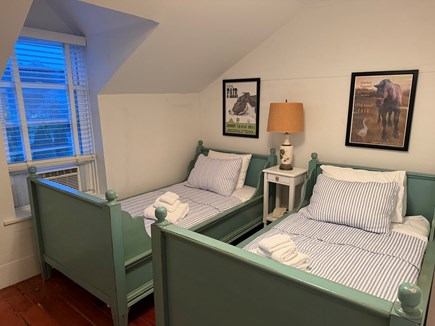 Vineyard Haven, Hydrangea House Martha's Vineyard vacation rental - Bedroom 3 w/2 single beds