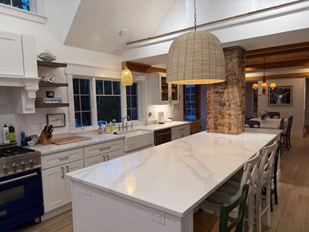 Vineyard Haven, Hydrangea House Martha's Vineyard vacation rental - Big Kitchen Island