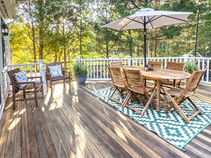 Edgartown Martha's Vineyard vacation rental - Spacious deck for outdoor dining