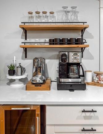 Edgartown Martha's Vineyard vacation rental - Coffee bar w/ espresso machine, single-serve & regular drip