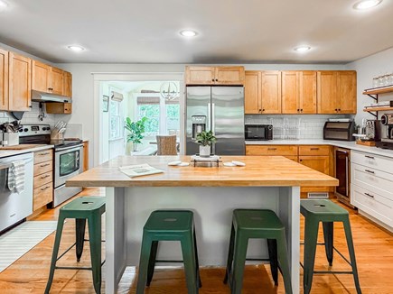 Edgartown Martha's Vineyard vacation rental - Fully stocked kitchen w/ seating & coffee bar