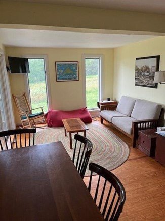 Edgartown, Chappaquiddick Martha's Vineyard vacation rental - Open floor area looking at the living room