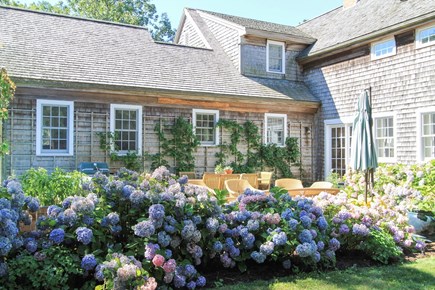 Katama-Edgartown Martha's Vineyard vacation rental - Deck with Outside Dining Area