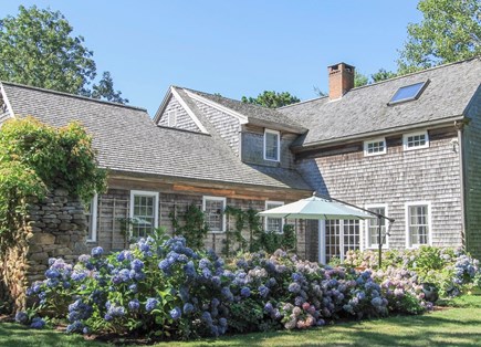 Katama-Edgartown Martha's Vineyard vacation rental - Deck with Outside Dining Area
