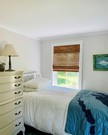 West Tisbury Martha's Vineyard vacation rental - Twin size bedroom on first floor.