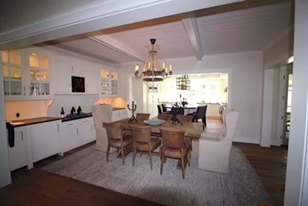 Edgartown, Mill Hill Farms Martha's Vineyard vacation rental - Custom dining room with built ins