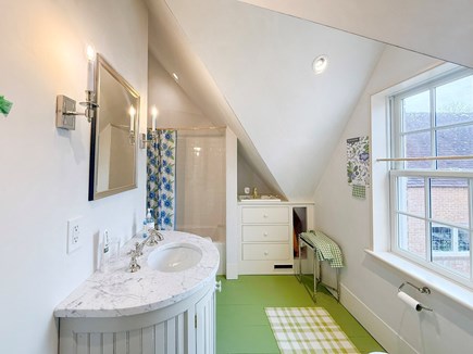 West Tisbury Martha's Vineyard vacation rental - Hall Bath with Shower, Second Floor