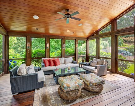 Oak Bluffs Martha's Vineyard vacation rental - Screened Porch