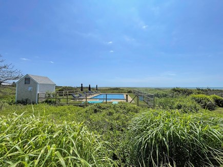 West Tisbury Martha's Vineyard vacation rental - Pool with Waterview