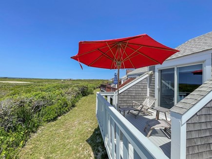 West Tisbury Martha's Vineyard vacation rental - Deck View