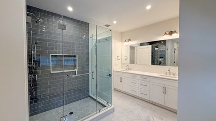 Edgartown Martha's Vineyard vacation rental - BR3 & BR4 Adjoinging Bathroom with Shower