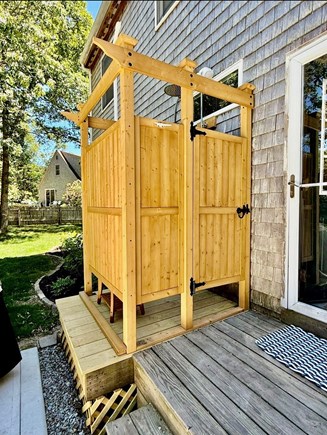 Oak Bluffs Martha's Vineyard vacation rental - Brand New Outdoor Shower