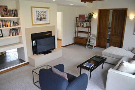 West Tisbury South Shore Martha's Vineyard vacation rental - 19 South Vine Lane, Living Room.