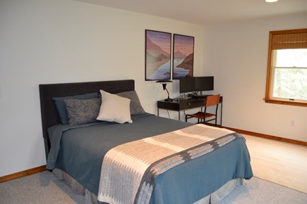 West Tisbury South Shore Martha's Vineyard vacation rental - First floor Queen bed, bedroom, off Livingroom.