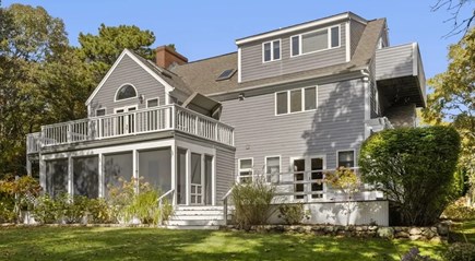 Oak Bluffs Martha's Vineyard vacation rental - Backside of house, facing the forest.