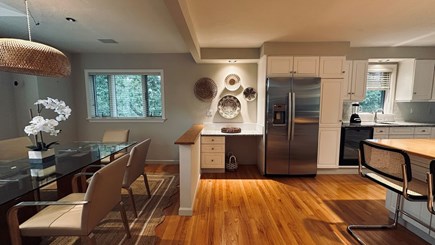 Oak Bluffs, Martha's Vineyard Martha's Vineyard vacation rental - Useful desk area in kitchen near the dining room
