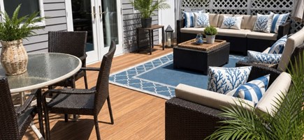 Oak Bluffs, Martha's Vineyard Martha's Vineyard vacation rental - Beautifully furnished back deck of the house