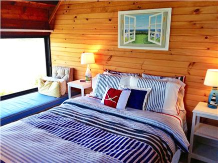 Chilmark - Lucy Vincent Beach Martha's Vineyard vacation rental - Bedroom with queen size bed