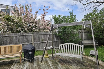 Oak Bluffs Martha's Vineyard vacation rental - Private back yard for entertaining