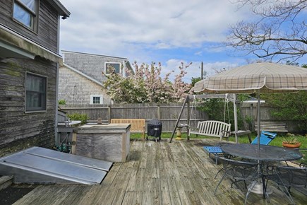 Oak Bluffs Martha's Vineyard vacation rental - Large bbq area with grill,fridge and sink