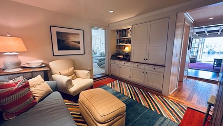 West Tisbury Martha's Vineyard vacation rental - Comfortable TV Den Off 1st Floor Bedroom