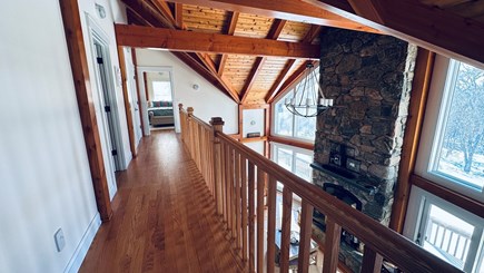 Chilmark Martha's Vineyard vacation rental - Beautiful Post & Bean Construction with View from Upstairs