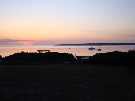 Vineyard Haven Martha's Vineyard vacation rental - Dawn from the deck