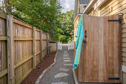 Oak Bluffs, East Chop Martha's Vineyard vacation rental - Outdoor shower