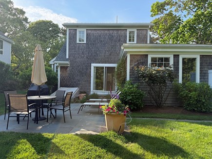 Edgartown Estates located betw Martha's Vineyard vacation rental - Back yard