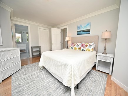 Edgartown Martha's Vineyard vacation rental - Bedroom - queen bed and private bath - lower level