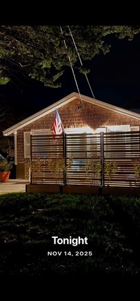 Vineyard Haven Martha's Vineyard vacation rental - Night view out front