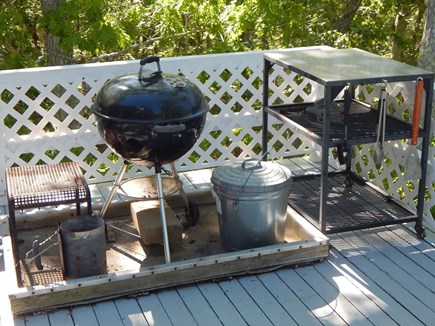 Chilmark Martha's Vineyard vacation rental - Weber deck charcoal grill