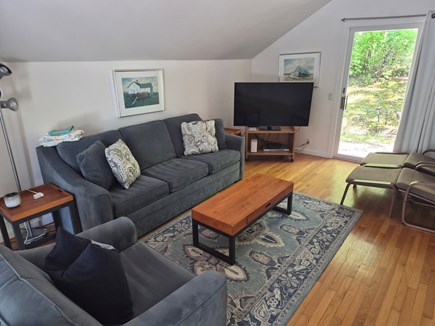 Chilmark Martha's Vineyard vacation rental - TV room with pull out sleeper couch