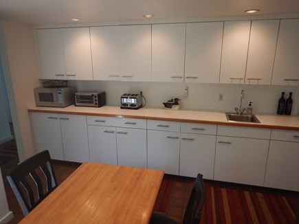 Chilmark Martha's Vineyard vacation rental - Kitchen area with microwave, toasters coffee makers