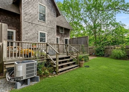 Oak Bluffs Martha's Vineyard vacation rental - Deck with seating and grill