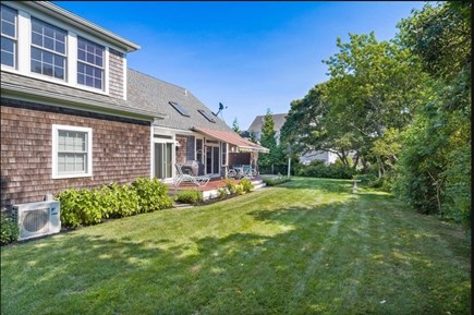 Edgartown Martha's Vineyard vacation rental - Comfortable and private backyard