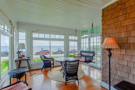 Oak Bluffs Martha's Vineyard vacation rental - Glass porch
