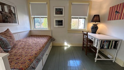 West Tisbury, Martha's Vineyar Martha's Vineyard vacation rental - Sunlit sitting nook that expands to king size bed