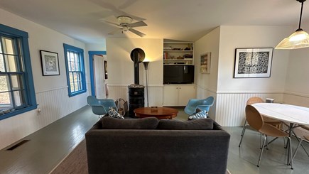 West Tisbury, Martha's Vineyar Martha's Vineyard vacation rental - Bright living room with cozy seating and natural light
