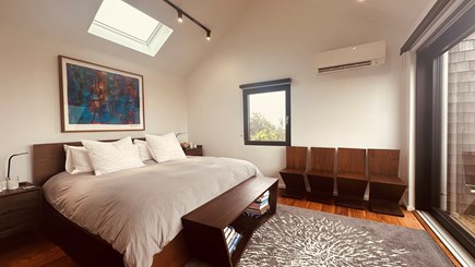 Katama-Edgartown, Edgartown (Katama), Martha's V Martha's Vineyard vacation rental - Primary suite with primary bedroom on 3rd level & outdoor access.