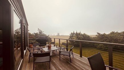 Katama-Edgartown, Edgartown (Katama), Martha's V Martha's Vineyard vacation rental - Outdoor deck space on 2nd level with dining and lounge seating.