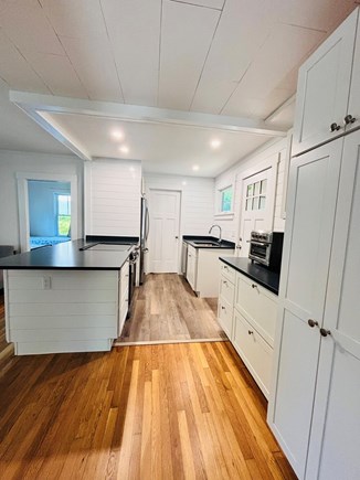 Oak Bluffs, Steps to downtown OB Martha's Vineyard vacation rental - Updated kitchen