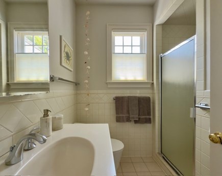 Vineyard Haven, Martha's Viney Martha's Vineyard vacation rental - Full bathroom with shower.